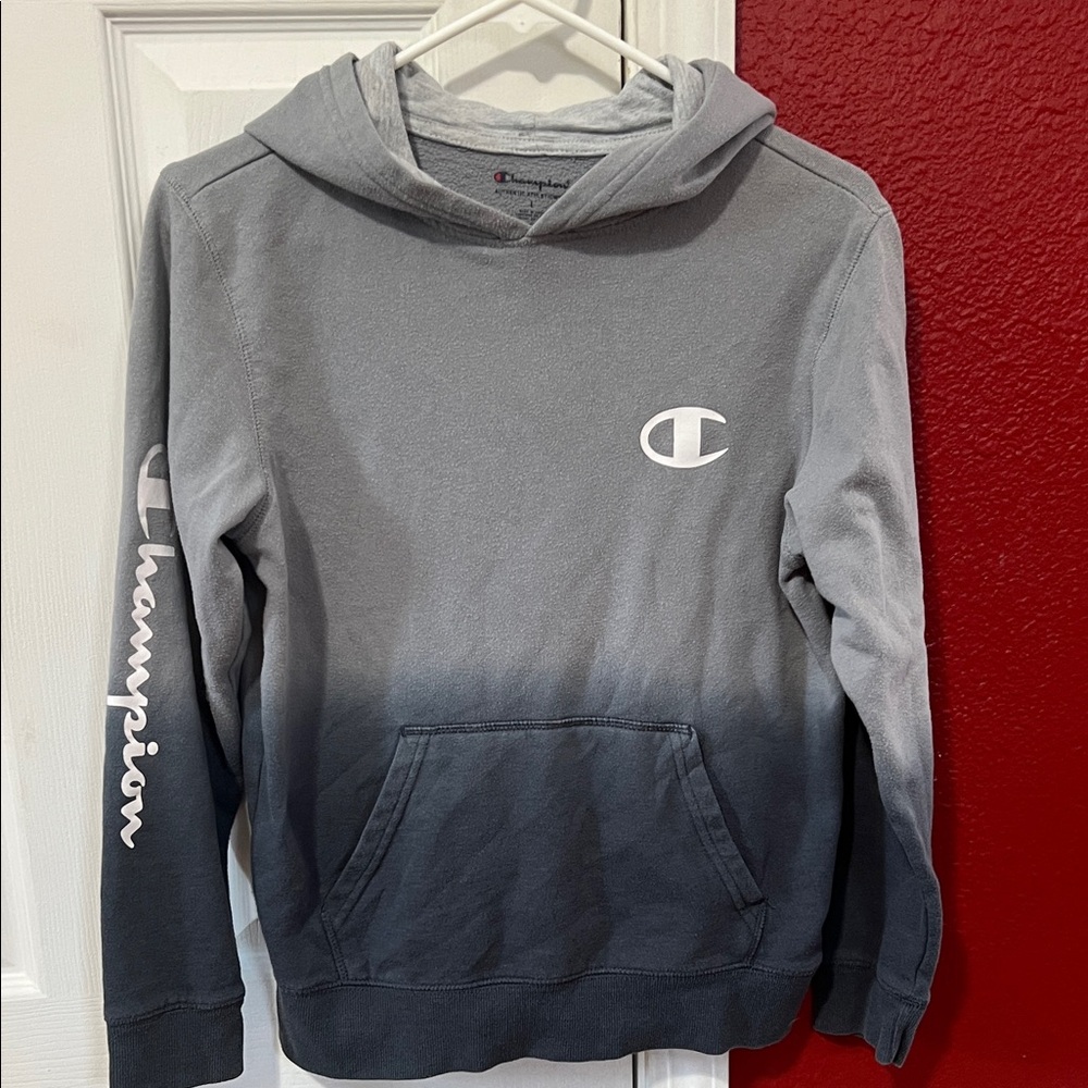 Champion Gray Athletic Hoodie